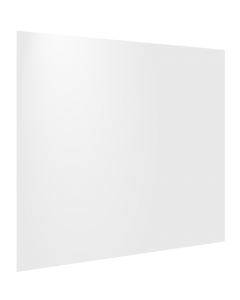 White ACM single sided Hoarding Panel