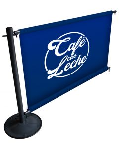 Cafe Barrier Banner Support Extension Kit