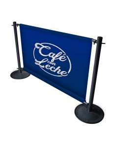 Cafe Barrier Banner Support Kit