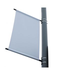 Economy Single Banner Pole Kit - post mount