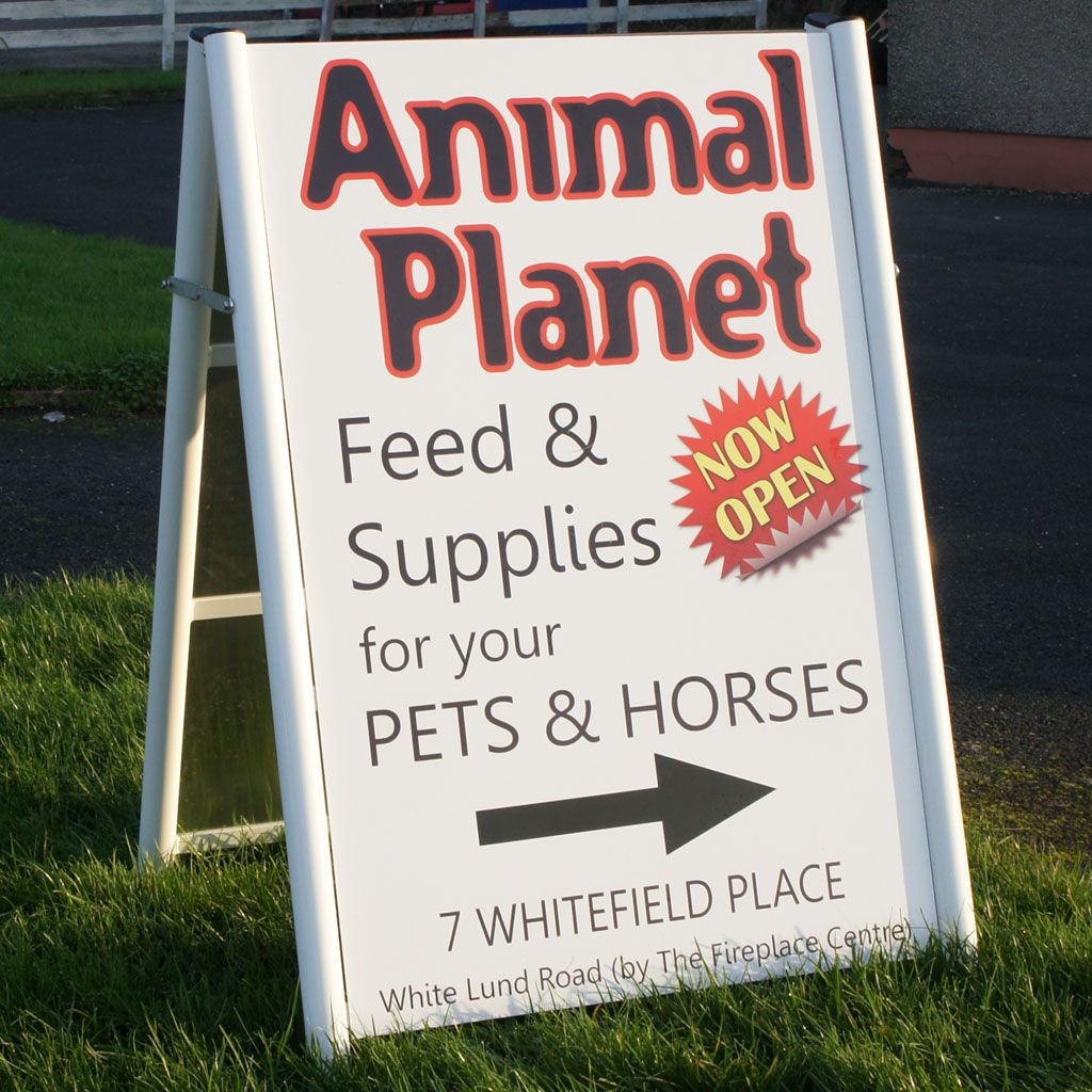 Large Arden Sign Frame