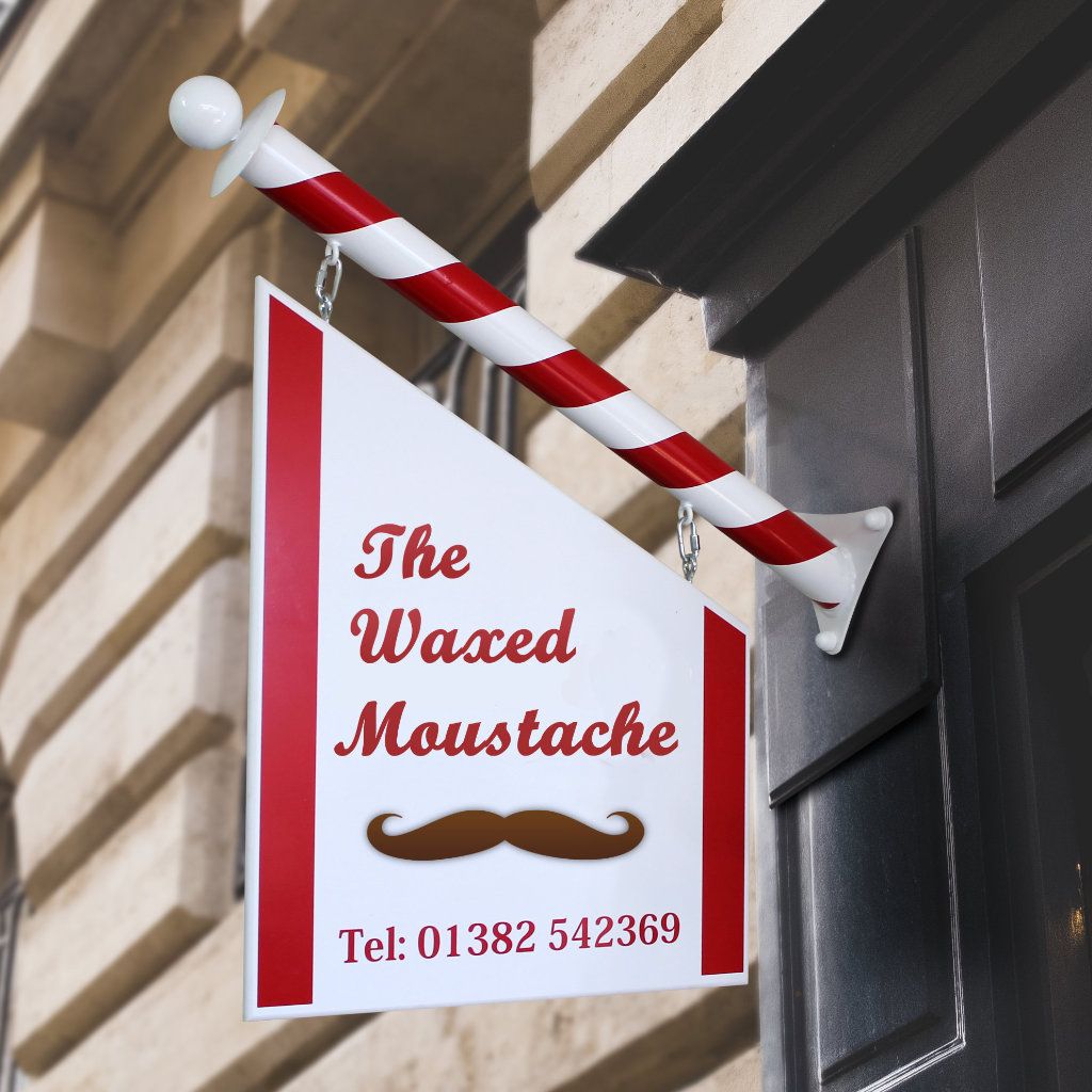 Barber Pole Speciality Sign Bracket