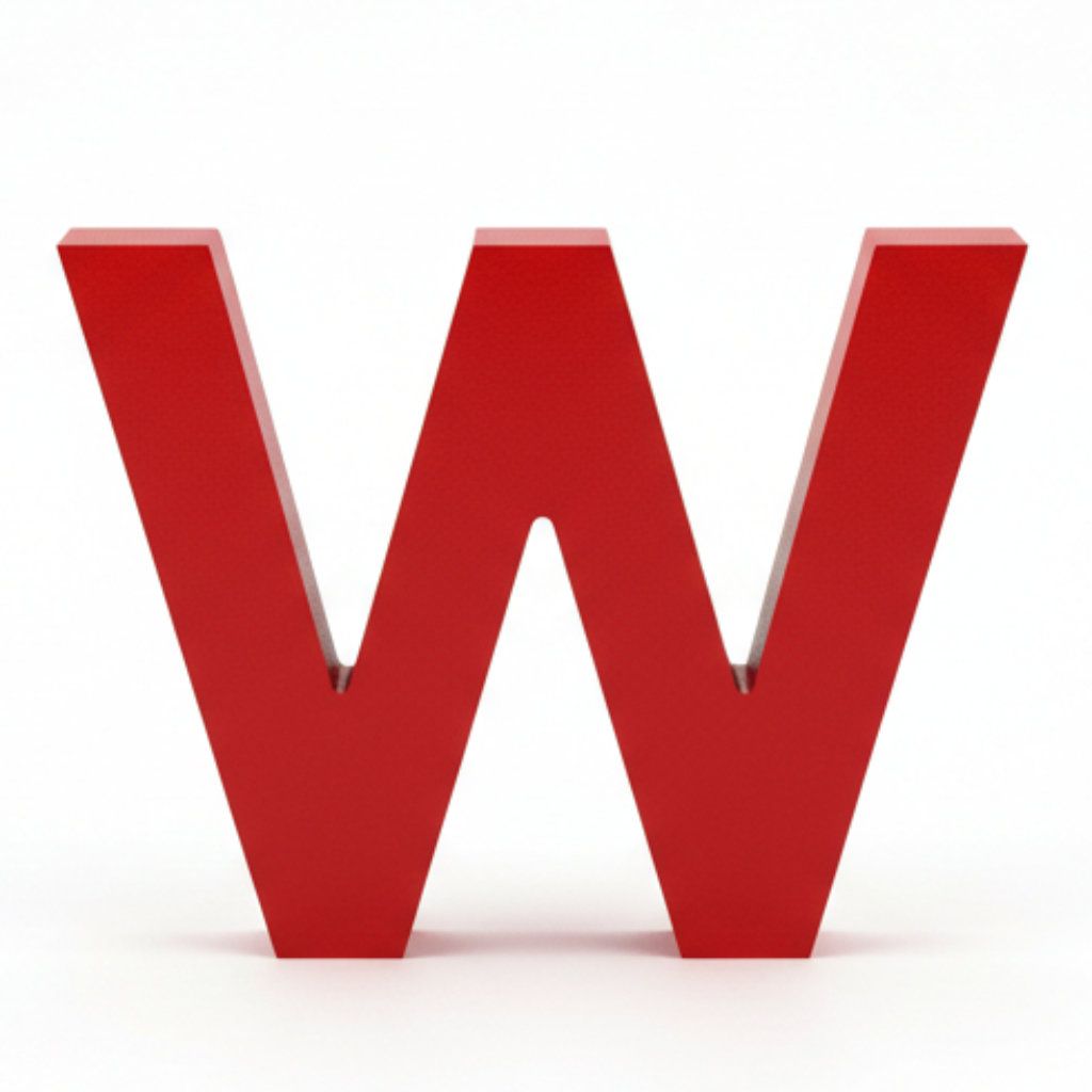 Acrylic Flat Cut Letters