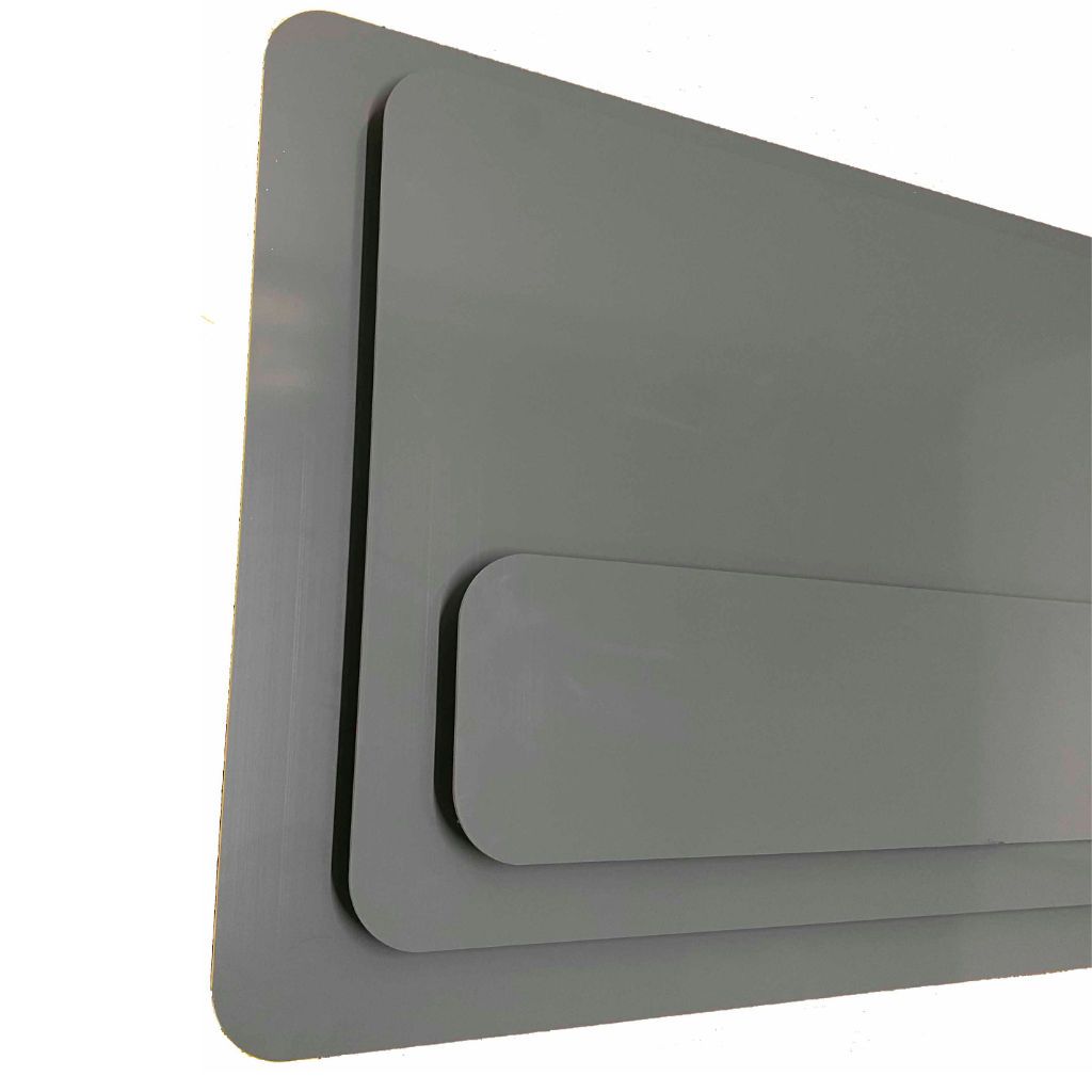Road Sign Panels Traffic Grey Back  - Cut to Size