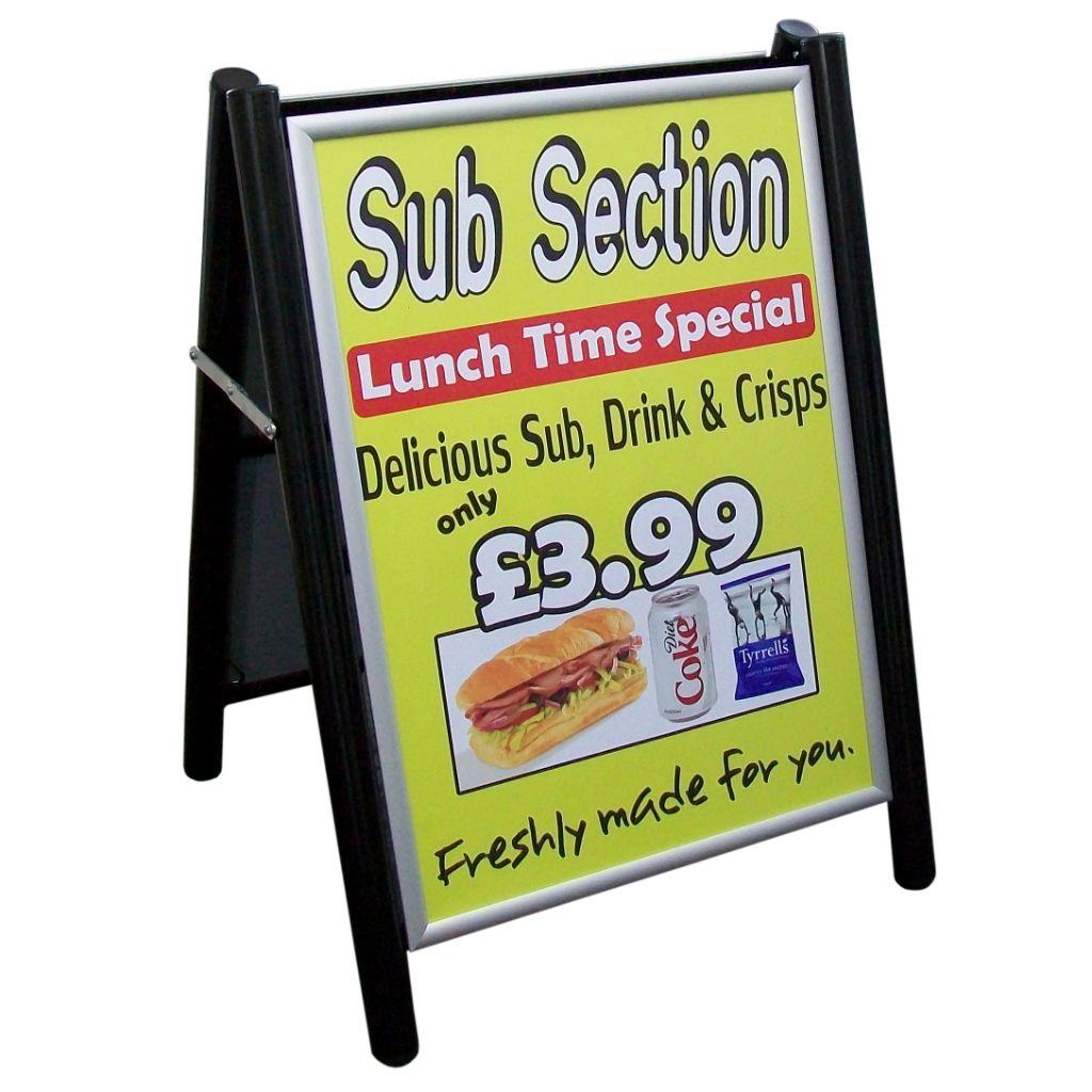 Snap Frame Sign