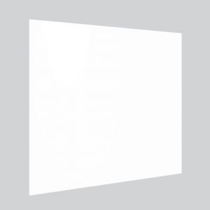 White ACM Single Sided Hoarding Panel