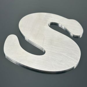 Aluminium Flat Cut Letters