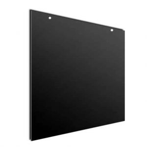 50% OFF - 3mm Aluminium Panel in Black 590mm x 390mm Landscape 