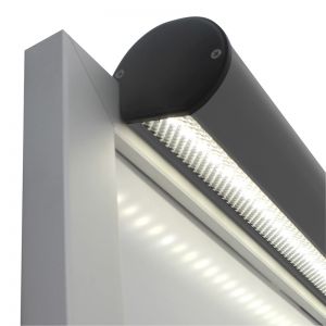 SALE - 900mm Black Frame Mount High Bright Cool White LED Trough Light (SKU:C141)