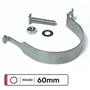 60mm Round Post Sign Clip