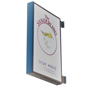 Double Sided Illuminated Sign - 440mm x 610mm