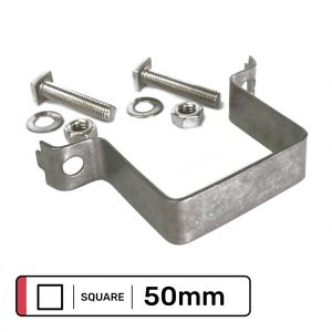 50mm Square Post Sign Clip