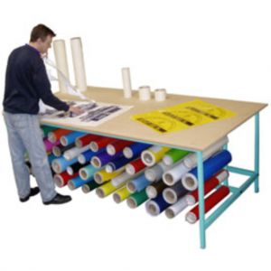Work Bench Frame Only (Optional Material Storage Rack)