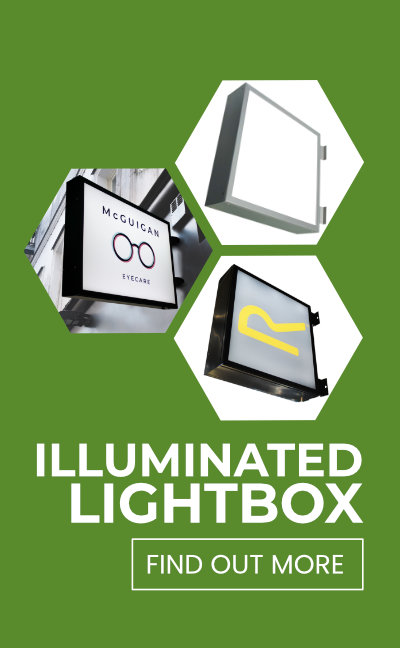 Illuminated Lightbox Ad