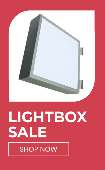 Lightbox Sale Ad