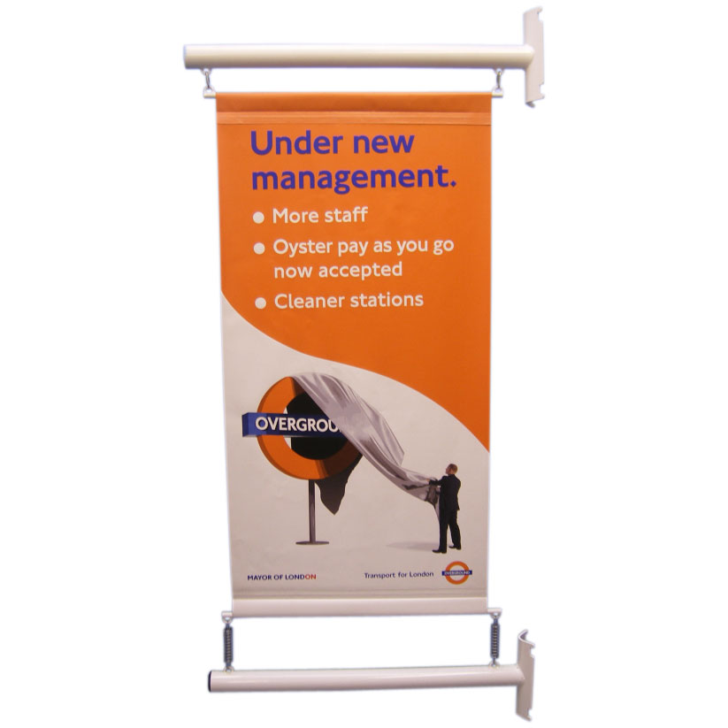 Post Mounted 60cm Banner Pole Kit | Sign Fixing Kit