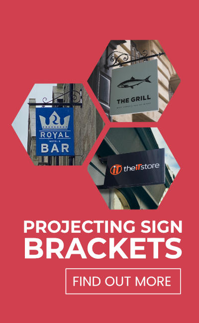 Projecting Sign Bracket Ad