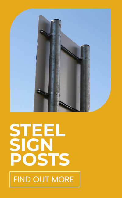 Steel Sign Posts Product Ad