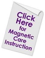 Magnetic care instruction